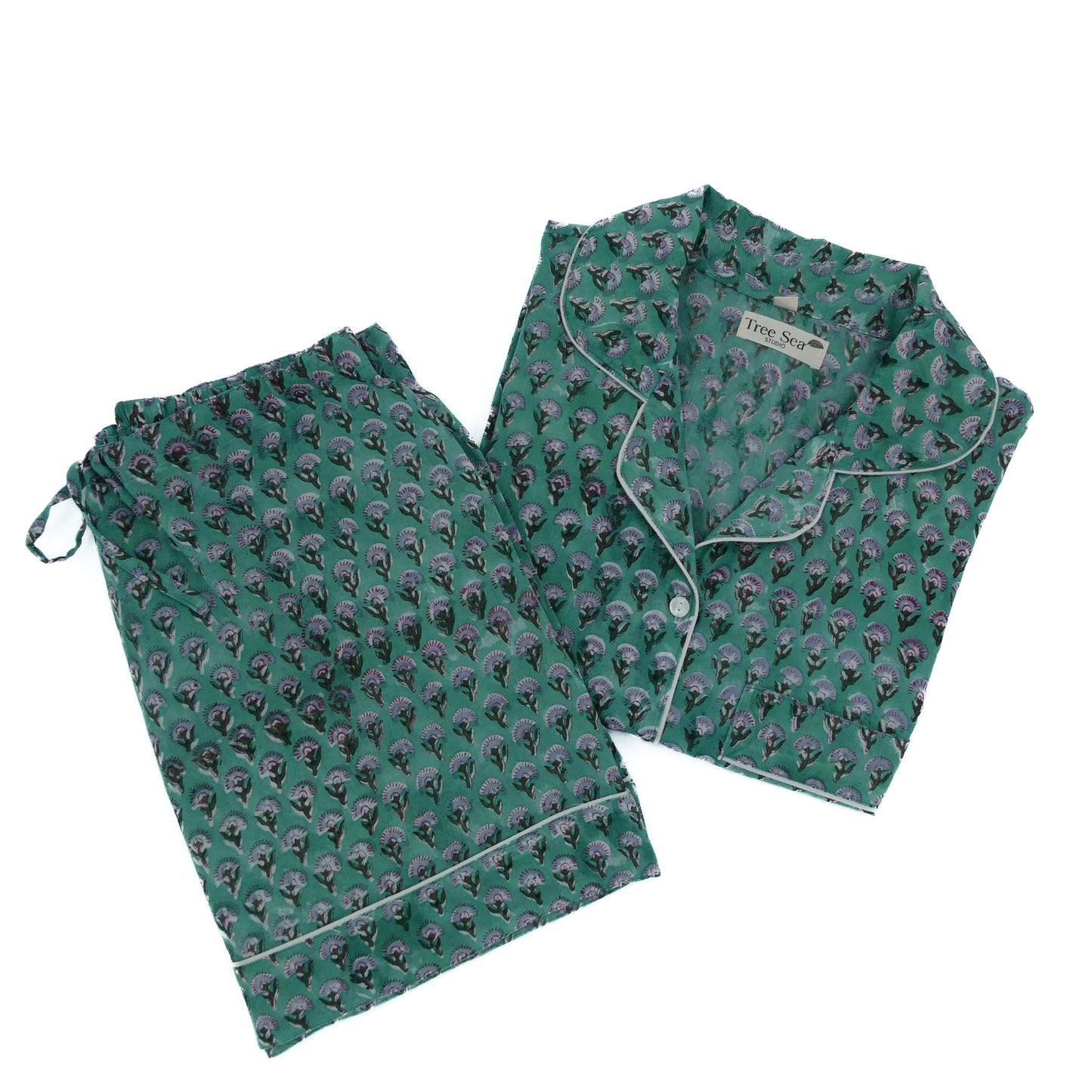 Pyjama Short Red Clovers