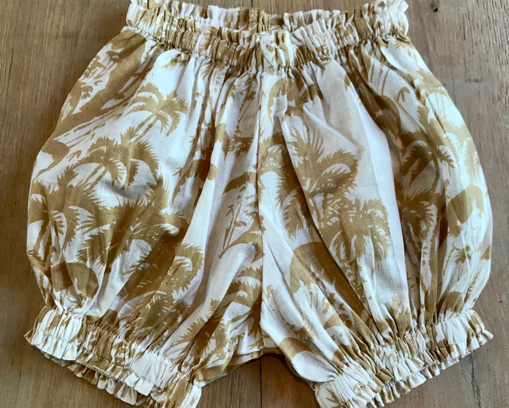 Baby Bloomers Palmen & Strepen