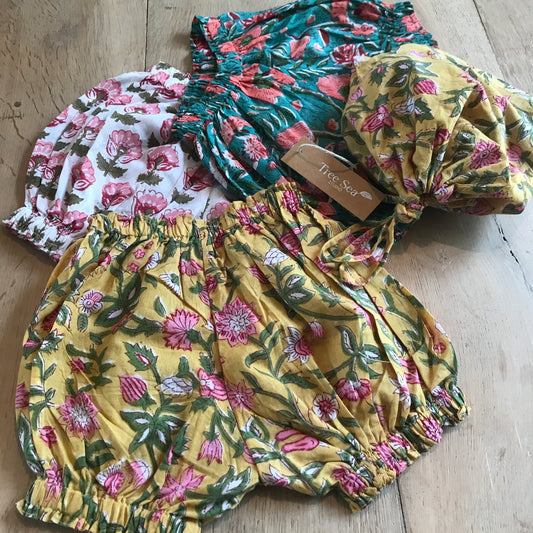 Baby Bloomers Vrolijk Geel