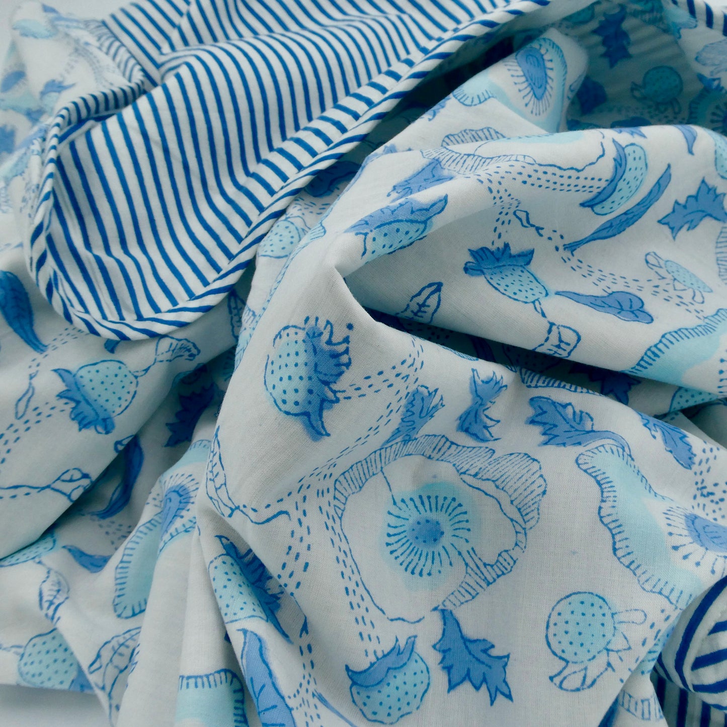 Babyspeelkleed Blauwe Anemoon