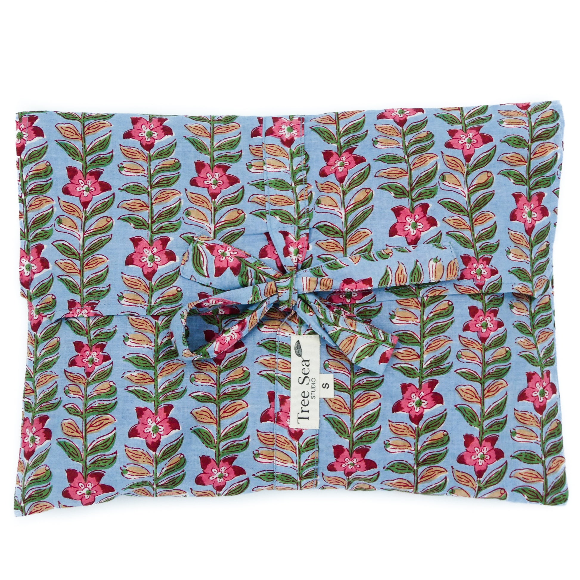 women cotton pyjama travel pouch
